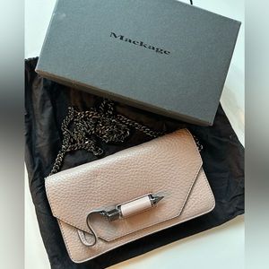 Mackage Crossbody Bag in Dusty Pink